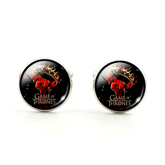 NEW GAME OF THRONES MENS CUFFLINKS - Picture 1 of 2